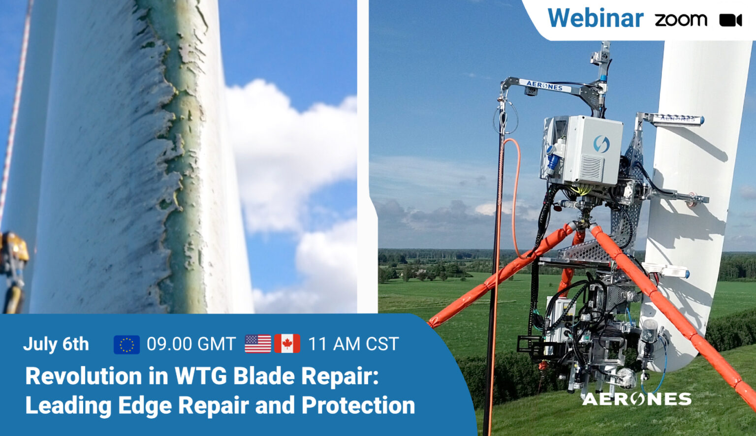 Webinar: Revolution in WTG Blade Repair