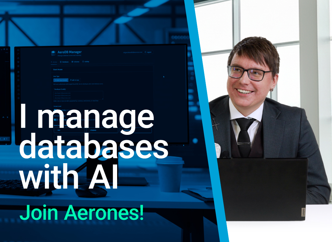 How I manage databases with AI at Aerones